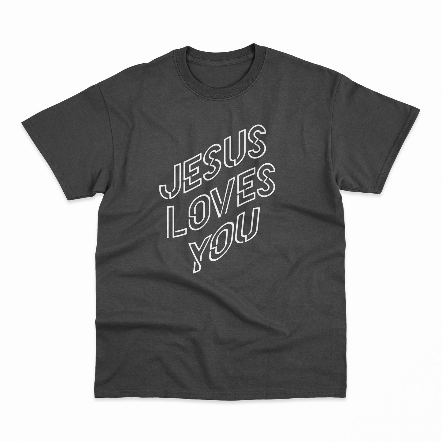 Jesus Loves T-Shirt - Black